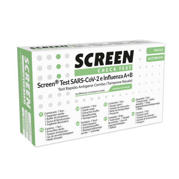Test Rapido Covid influenza A-B Farmacia